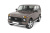 Защита переднего бампера одинарная Ø63мм (НПС) LADA "4х4 URBAN" 2015- (LUR220201)