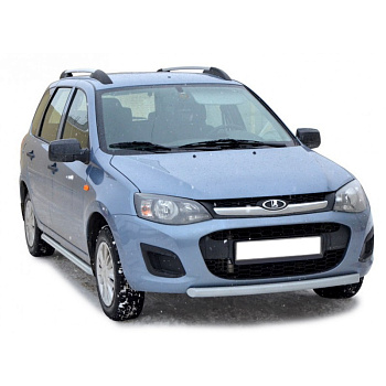 Защита порогов «Труба» (d.51) Лада Калина 2 (арт. 3401)