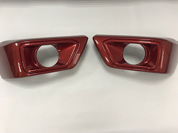 Вставки в передний бампер Лада 4х4 Urban