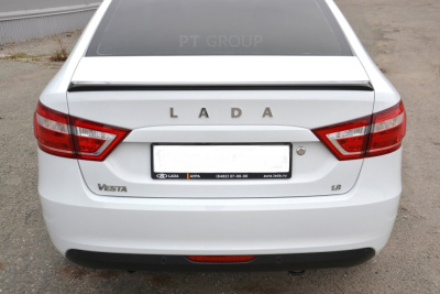 Спойлер на крышку багажника некраш (ABS) LADA Vesta 2015- (LVE663201)