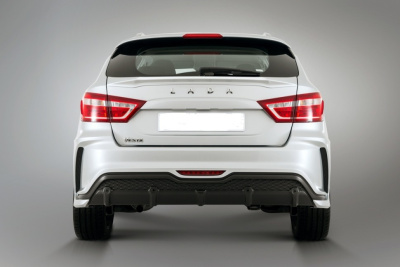 Бампер задний "Xmug" Лада Веста SW