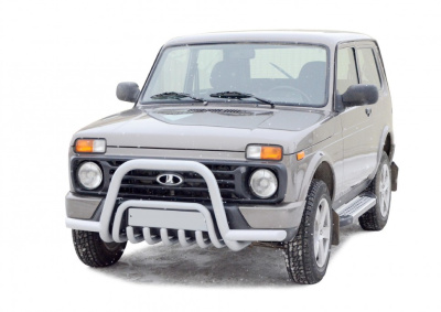 Передок «Низкий» (d63.5) с усами и доп. защитой двигателя Urban 4x4 (арт. 0378)