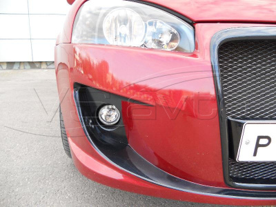 Бампер передний ВАЗ 1117-1119 "Я робот" (ПТФ)