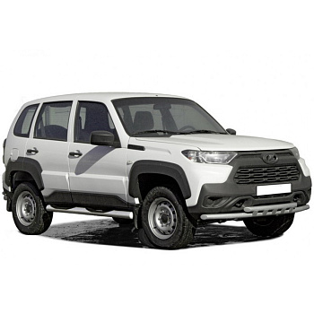 Защита переда «Труба двойная» (d51/d51), NIVA Travel (арт. 3134)