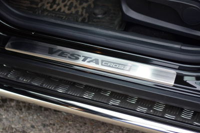 Накладки в проем дверей (4 шт) Лада Веста SW Cross 2017-