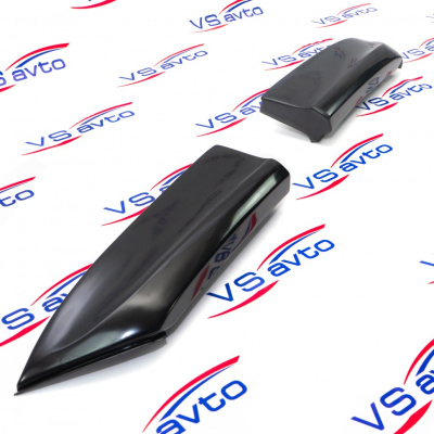 Накладка заднего бампера (клыки + диффузор) Лада Веста