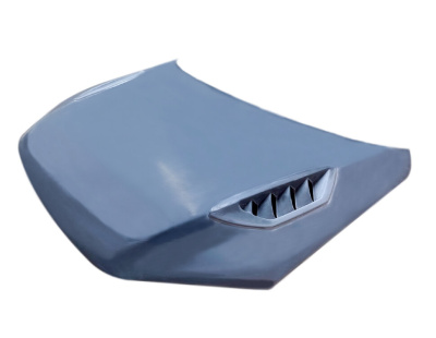 Капот стеклопластиковый в стиле "NFR" в сборе с водостоками Лада Гранта, Калина 2 (под окраску)