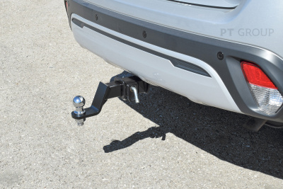 Кронштейн 50x50 для фаркопа универсальный усиленный №140 в сборе (TOW990102)