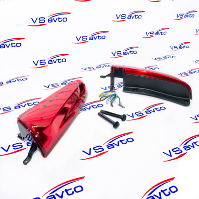 Дополнительные светодиодные задние фонари Лада Ларгус (новый дизайн)