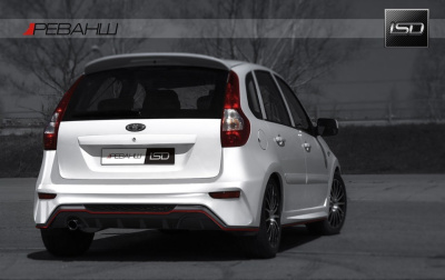 Бампер задний LSD "Реванш" ВАЗ 2192