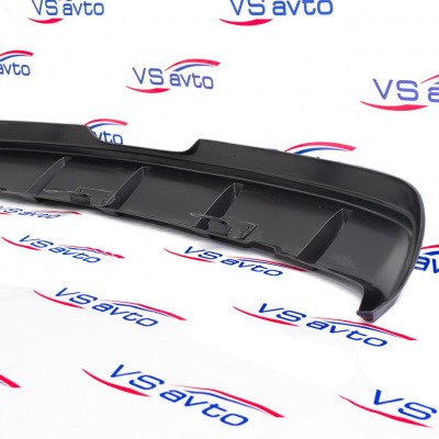 Накладка заднего бампера (клыки + диффузор) Лада Веста