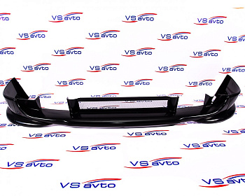 Накладка переднего бампера "Кураж-2" передняя с сеткой ВАЗ 2110-2112