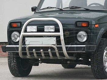 Дуга передняя «Верх с трубой» (d 51) ВАЗ 21213-2131 (арт. 0304)