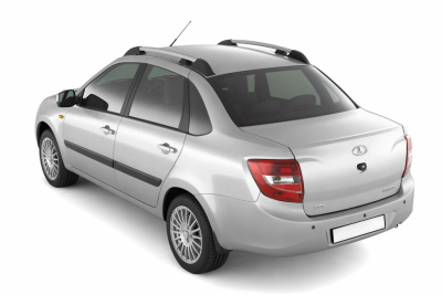Рейлинги "Усиленные" (серебристые) LADA Granta Седан c 2011 / LADA Kalina Седан 2004-2013 (LGR551501)
