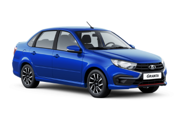 Накладки на пороги "Драйв Актив" Лада Гранта (оригинал) под окраску