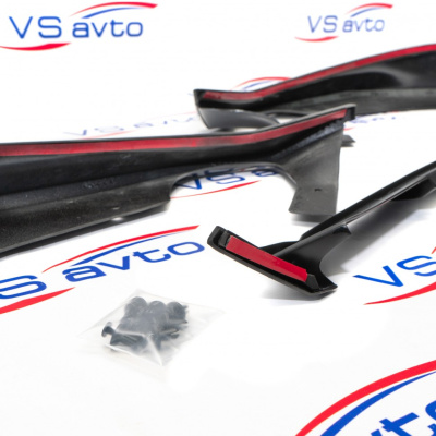 Сплиттер на передний бампер "Барс" Лада Гранта FL 