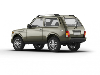 Задний бампер Нива Urban "Razor" с усилителем