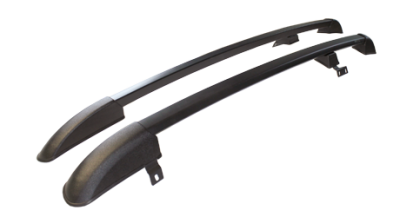 Рейлинги для автомобиля LADA GRANTA Лифтбек (2014- ) с боковым резьбовым креплением (черные) под багажники АПС (0229-РК-02)