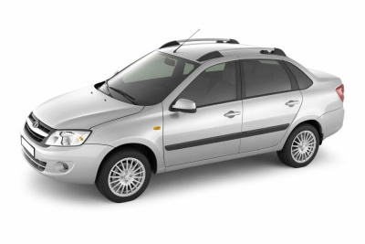 Рейлинги "Усиленные" (серебристые) LADA Granta Седан c 2011 / LADA Kalina Седан 2004-2013 (LGR551501)
