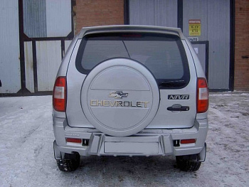 Колпак (чехол) запасного колеса "Chevrolet" Шевроле Нива