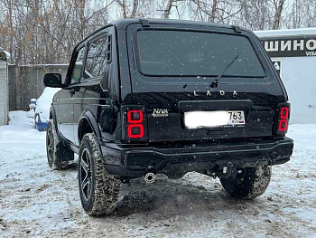 Бампер задний "Рейнджер" для ВАЗ 2131, ВАЗ 2121, Urban