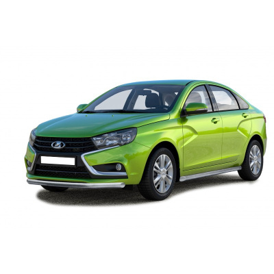 Защита переда "Труба" (d.51) Лада Веста (арт. 3434)