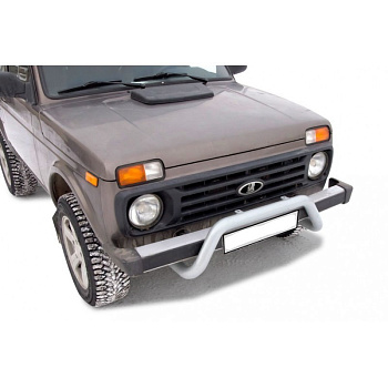 Передок “Дуга“ нерж. (d63,5) ВАЗ 21214-31 (арт. 1329)