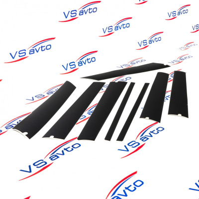 Накладки стоек наружные люкс Лада Гранта лифтбэк