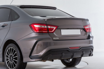 Бампер задний "Xmug" Лада Веста