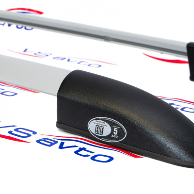 Рейлинги для автомобиля (серые) LADA 4х4 5 дв. (1993-2021), Niva Legend 2020- (0213-КП-11)