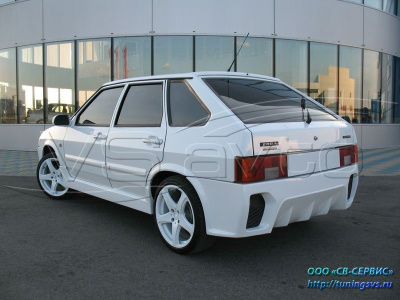 Пороги "Фанат Экстрим" ВАЗ 2114, 2115