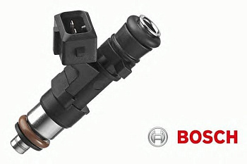 Форсунка бензиновая "Bosch" ВАЗ 2110, Лада Калина, Шевроле Нива