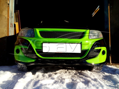 Бампер передний "Razor" Лада Гранта