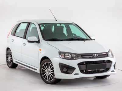 Накладки на пороги KS Лада Калина 2 Спорт (под оригинал)