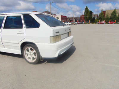 Накладка заднего бампера "Муген" ВАЗ 2114, 2113