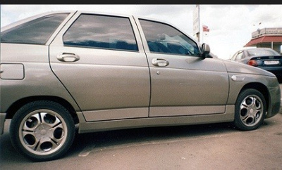 Пороги под накладки дверей «Миллер» ВАЗ 2110-2112