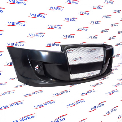 Бампер передний ВАЗ 1117-1119 "Я робот" (ПТФ)