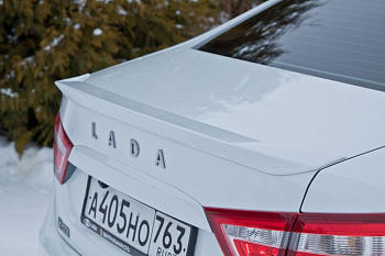 Спойлер крышки багажника "Стелс" Лада Веста седан