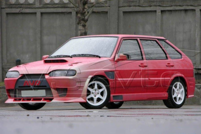 Пороги стеклопластиковые "AVR" ВАЗ 2109, 21099, 2114, 2115