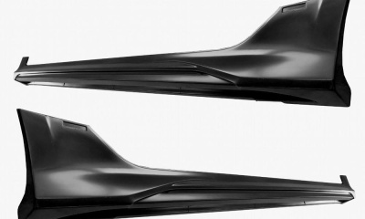 Накладки на пороги "Xmug" Лада Веста (седан, SW)