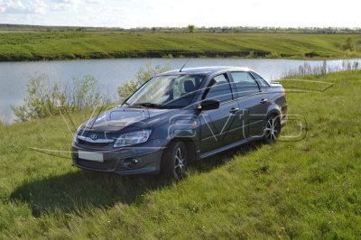 Пороги "GT Replica" Лада Гранта