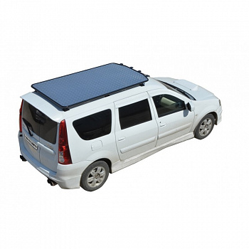 Багажник - платформа экспедиционный "Трофи" с алюминиевым листом Лада Ларгус