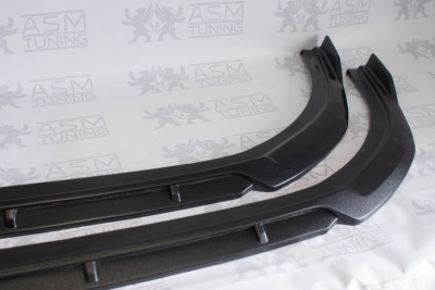 Юбка переднего бампера "ASM Low Liner" Лада Приора (0045)