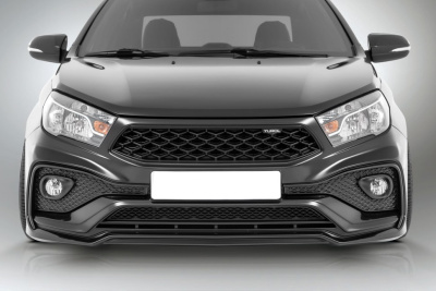 Бампер передний "Quasar Romb" Лада Веста (седан, SW)