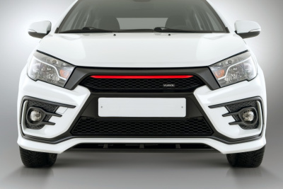 Центральная декоративная накладка в цвет "Xmug" Лада Веста