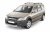 Защита порогов с алюм. площадкой Ø51мм (НПС) LADA Largus Cross 2015- (LLC220302)