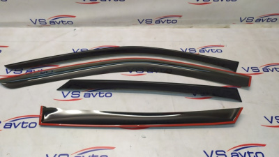 Дефлекторы на боковые стекла "Voin" Лада Калина, Калина 2 (седан, хетчбэк), Лада Гранта(седан) накладные