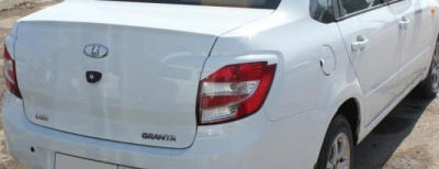 Реснички на задние фонари "Анго" Лада Гранта (седан)