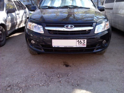 Реснички фар "Razor" (прямые) Лада Гранта