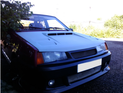 Капот пластиковый ВАЗ 2108, 2109, 21099 (под окраску)